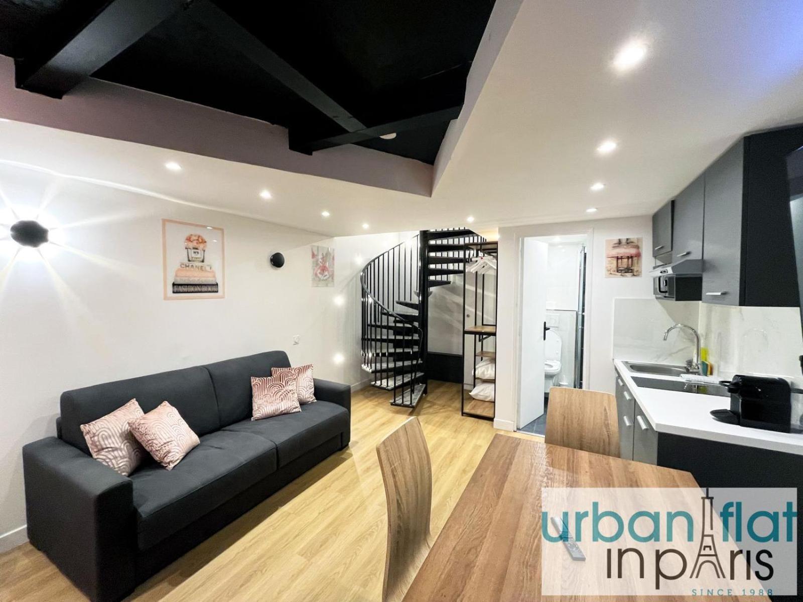 Apartamento Urban Flat 179 - Pretty Loft Montorgueil París Exterior foto