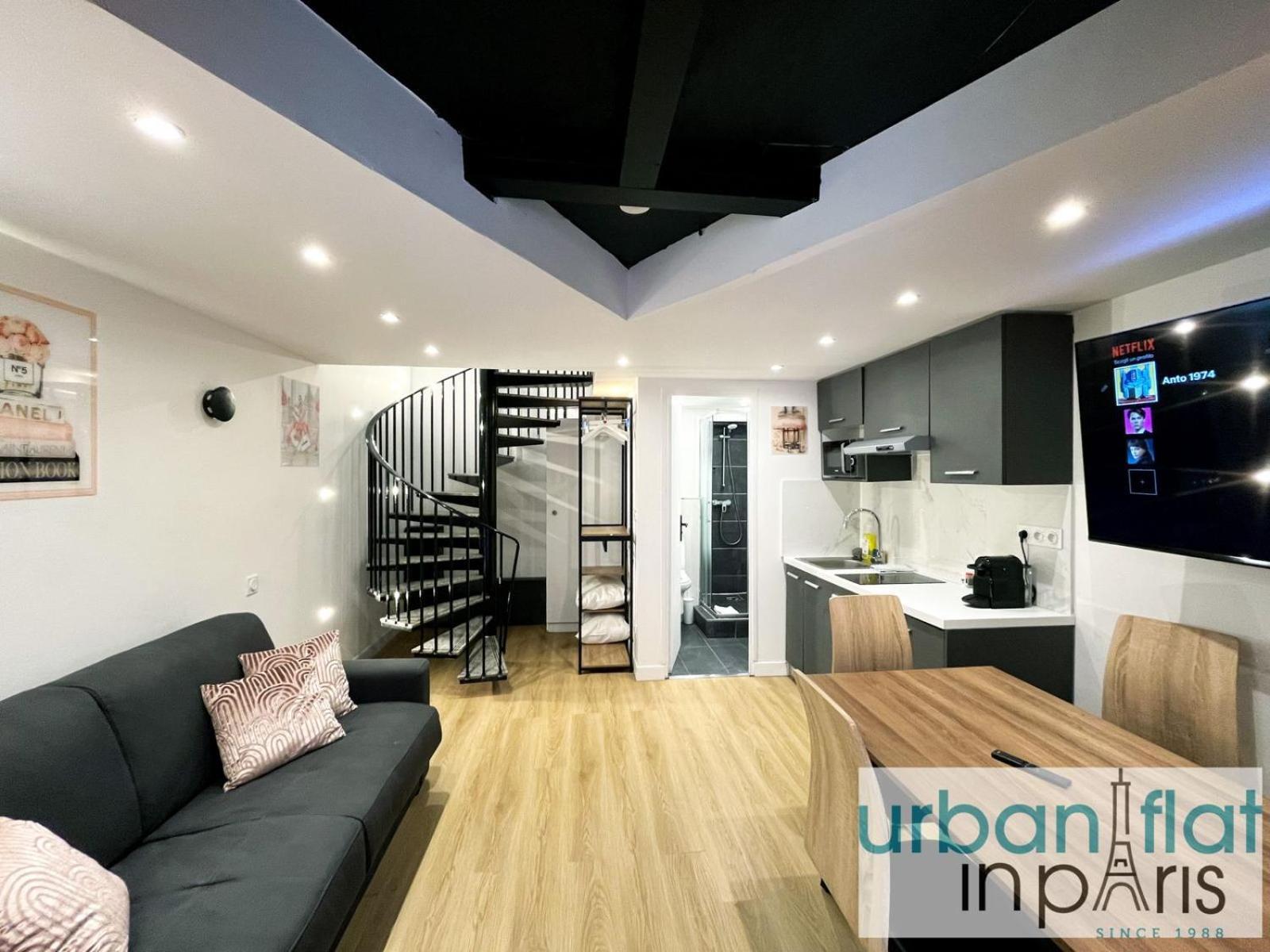 Apartamento Urban Flat 179 - Pretty Loft Montorgueil París Exterior foto